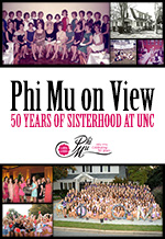 Image of the Phi Mu on View poster.