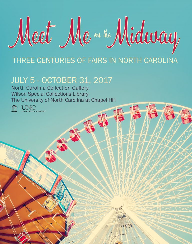 Poster advertising Meet Me on the Midway exhibit