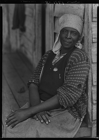 A woman at rest. [Murrells Inlet, South Carolina], ca. 1937.