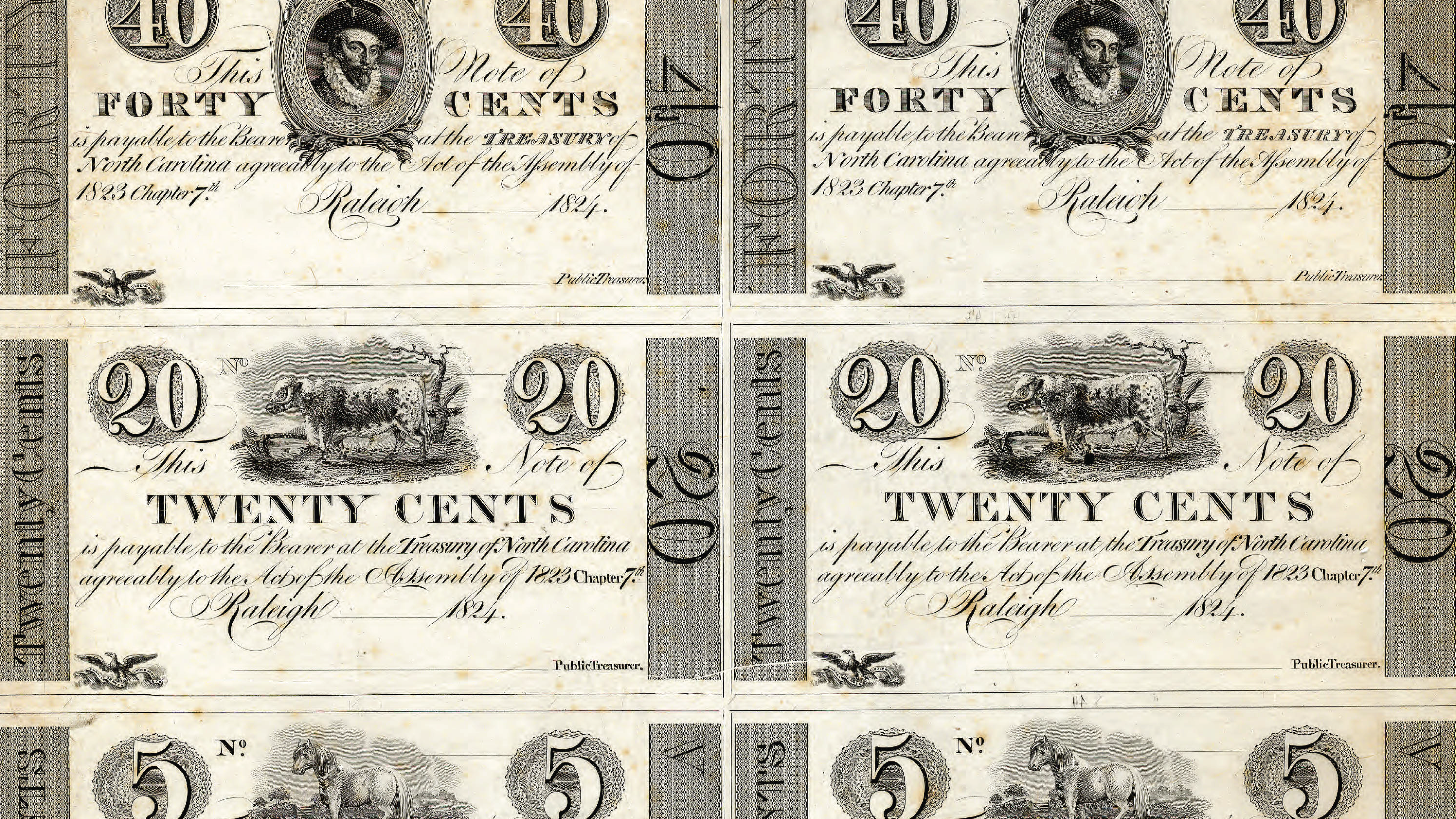 Historic Moneys in the North Carolina Collection
