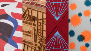 details from four artists' books