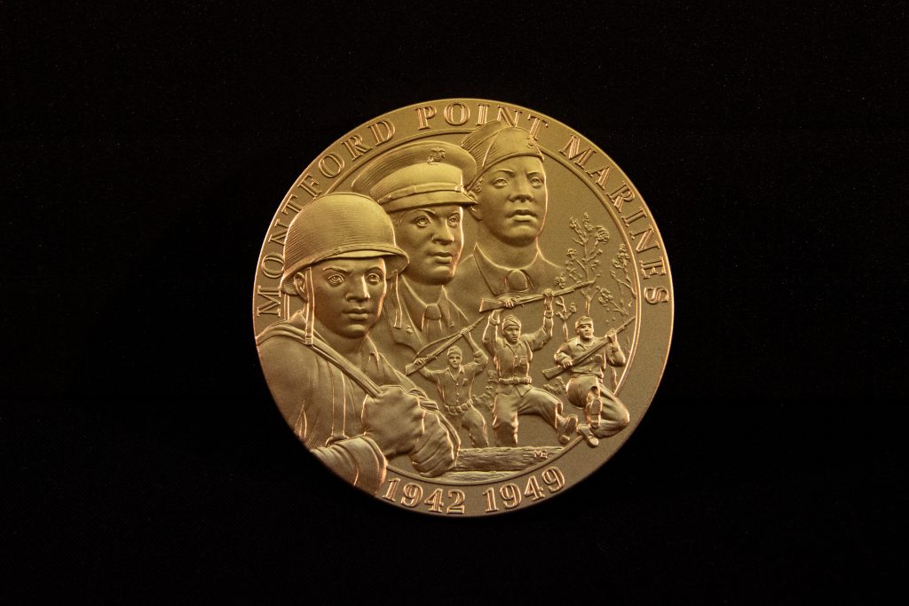 Montford Point Marines 1942 1949 gold medal