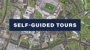 Self guided tours. Map of UNC Chapel Hill.